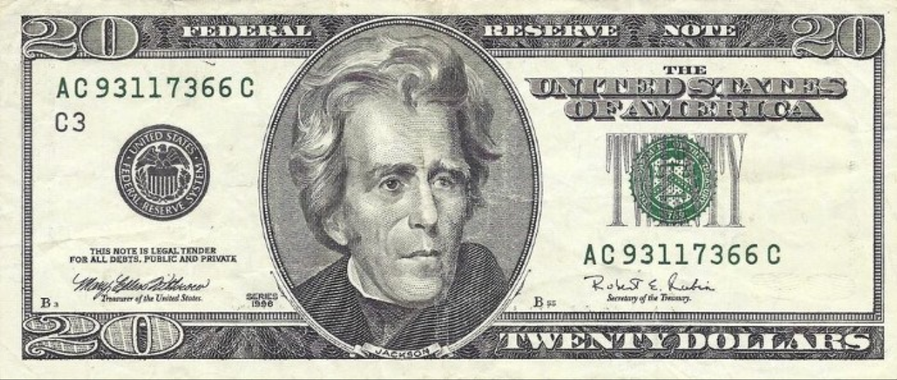 Twenty Dollar Bill